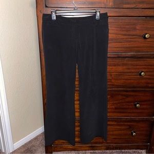 Wide leg black dress pants, Womens size 4